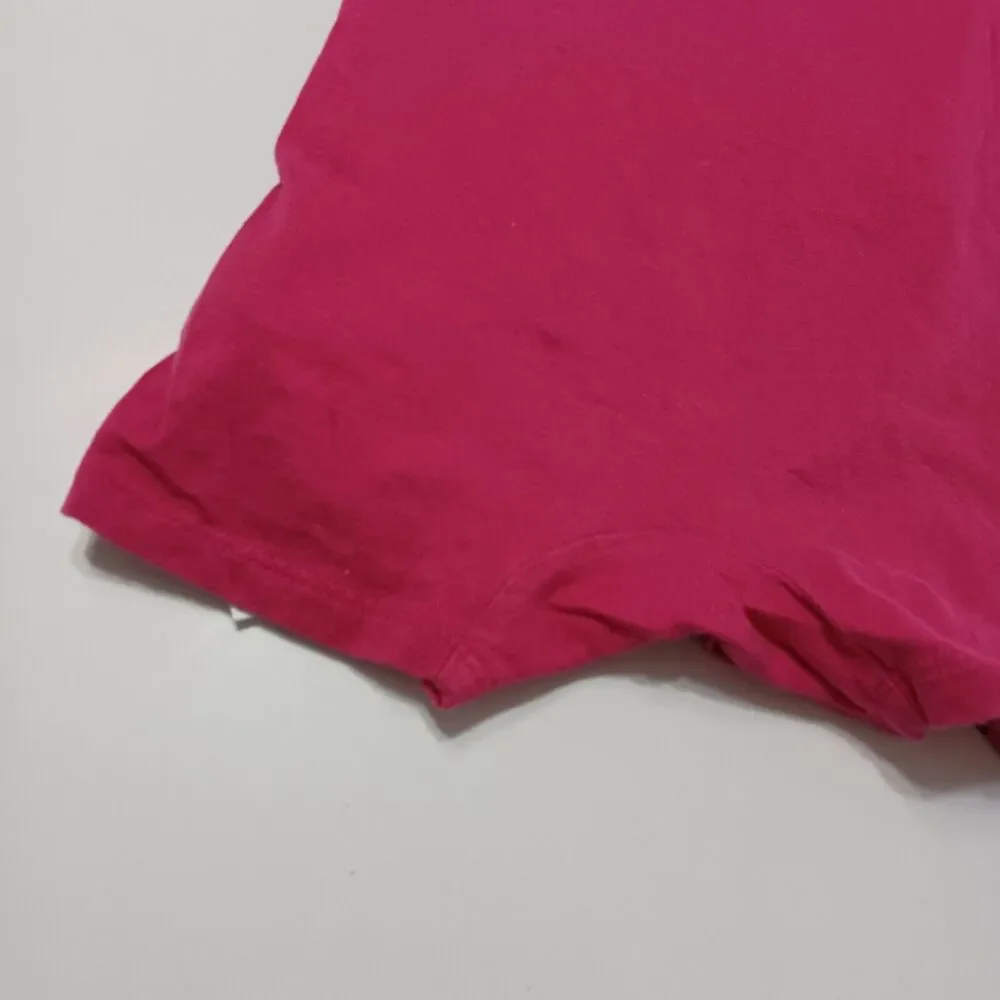 Nike‎ Baby Girls 18M Pink Black Polka Dot Spell Out One Piece Short Outfit Logo - Picture 4 of 12